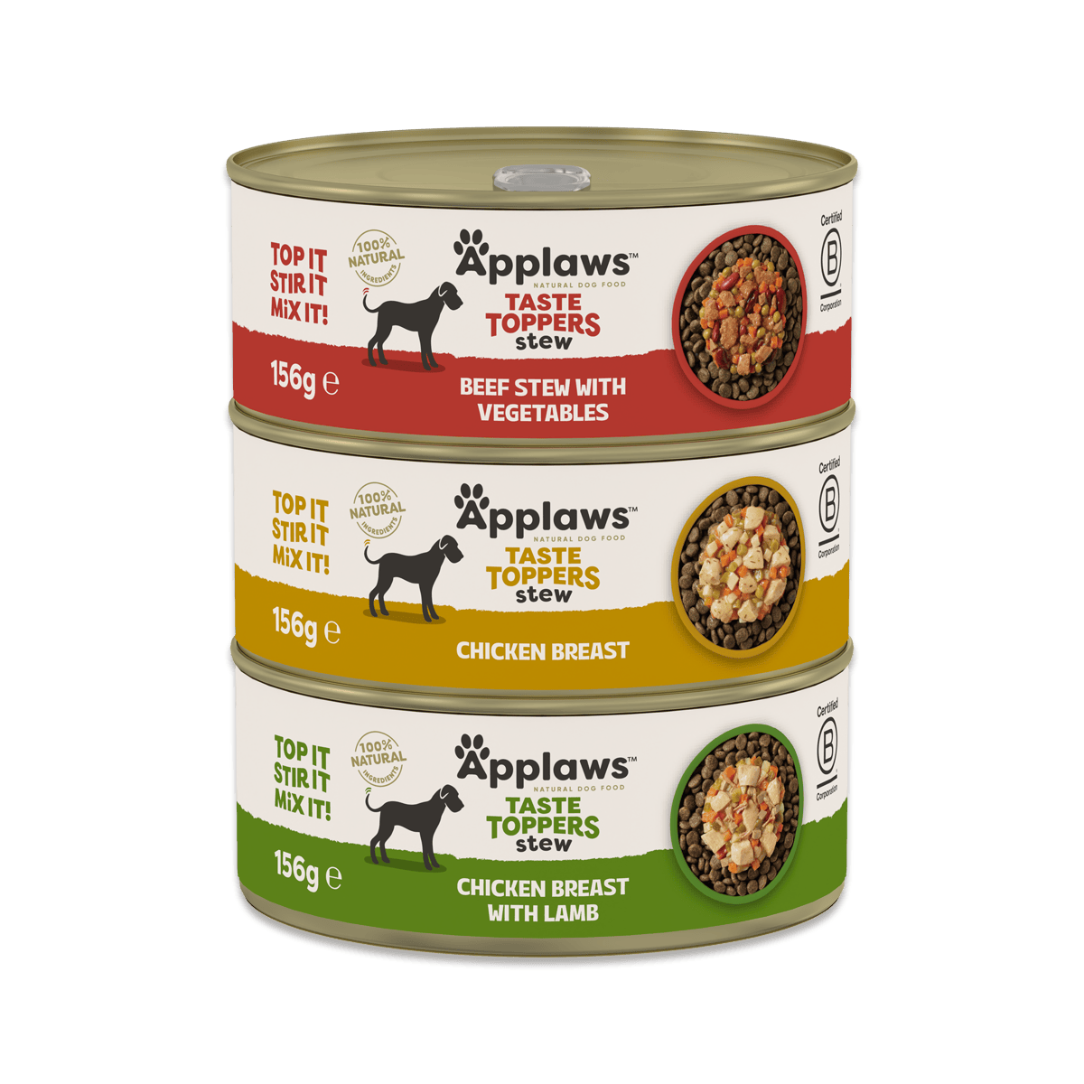APPLAWS MEAT STEW TOPPERS VARIETY PACK