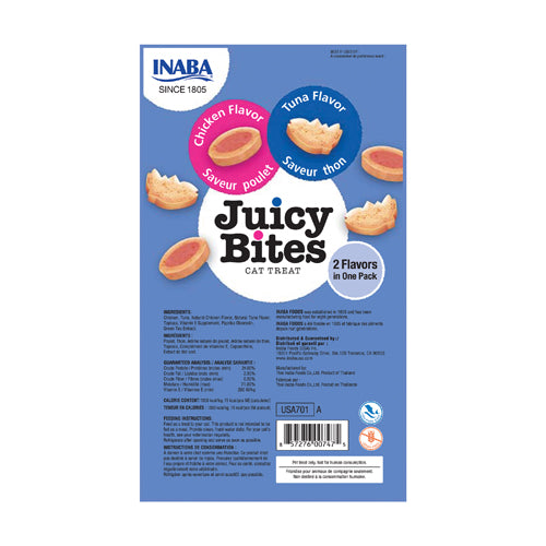 Ciao Juicy Bites Cat Tuna & Chicken Flavor