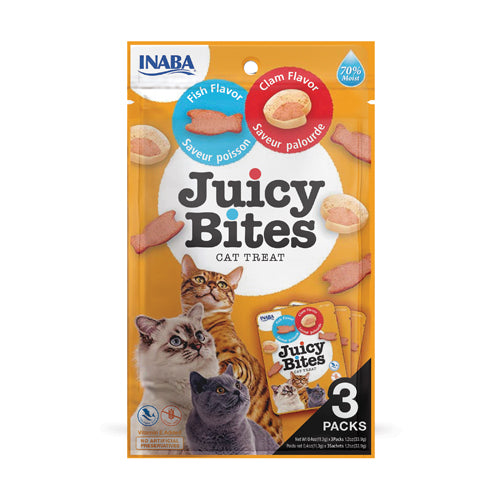 Ciao Juicy Bites Cat Fish & Clam Flavor