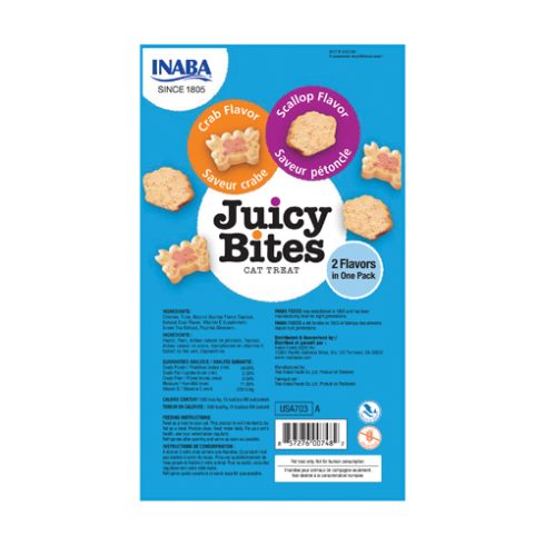 Ciao Juicy Bites Cat Scallop & Crab Flavor