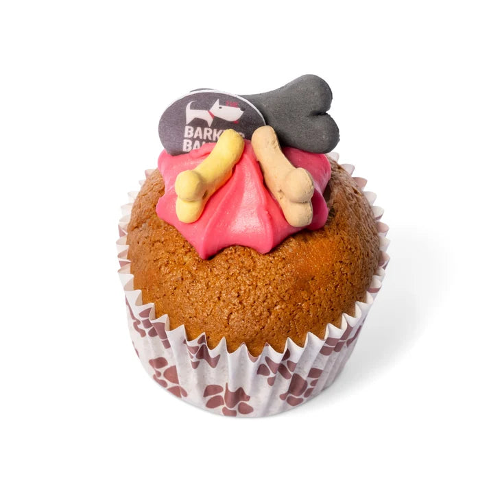 Barking Bakery Carob Iced Vanilla Woofin
