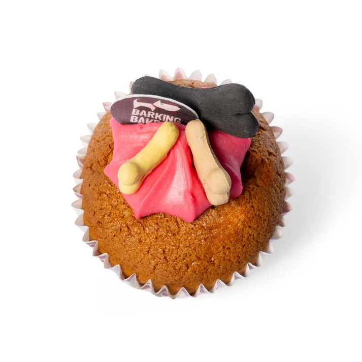 Barking Bakery Carob Iced Vanilla Woofin