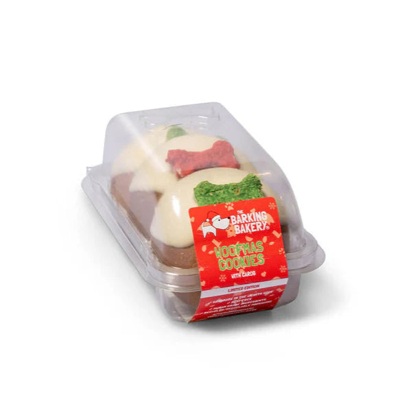 Yappy Woofmas Christmas Pudding Dog Cookies - Festive Dog Treats