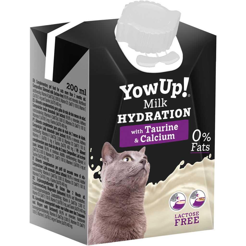 YowUp! Lactose-Free Cat Milk - Healthy Hydration & Nutrition for Cats 200ml