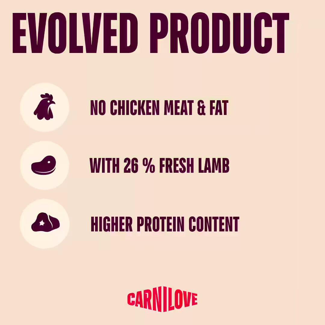 Carnilove Lamb & Wild Boar  Grain Free Adult Dog Food 12kg