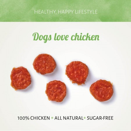 Antos Chicken D'light Chips 100g - High-Protein Training Treats