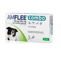 AMFLEE COMBO Flea & Tick Treatment For Medium Dogs