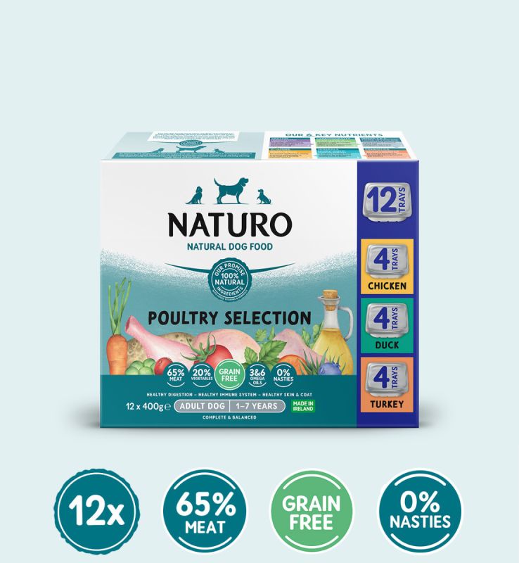 Naturo Adult 400g Variety 12 Pack