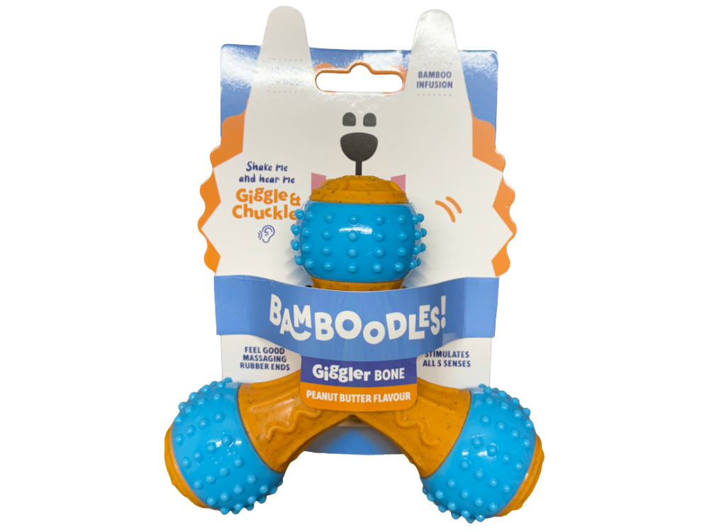 BAMBOODLES GIGGLE TRIPOD PEANUT BUTTER