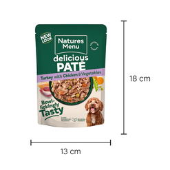 Natures Menu Turkey & Chicken 300g