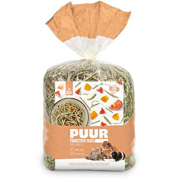 Puur Timothy Hay with Vegetables 500g