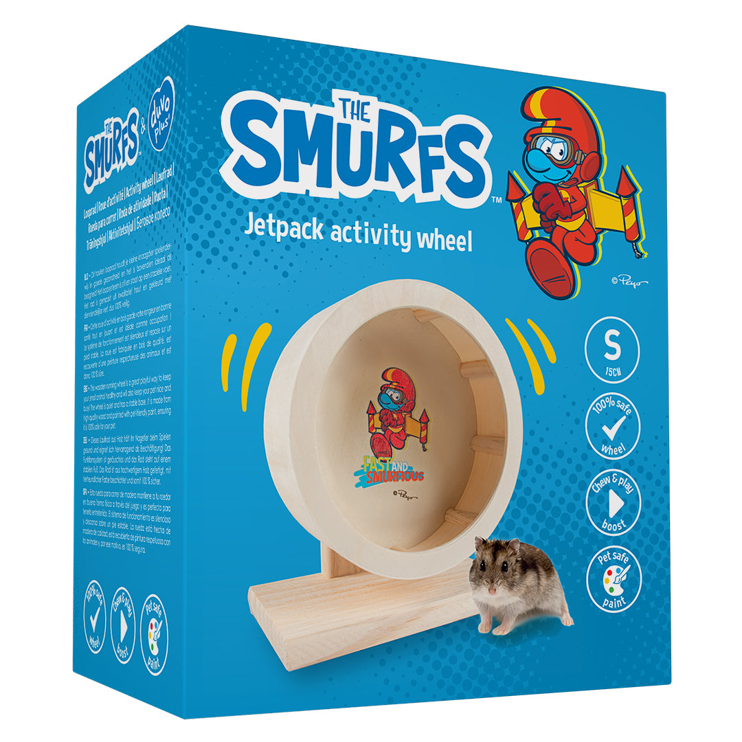 Smurf Hamster Wheel