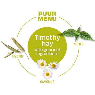 Puur Timothy Hay With Herbs 500g