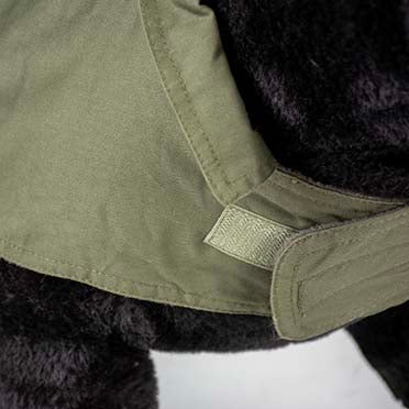 Dog Jacket Trench Coat Green