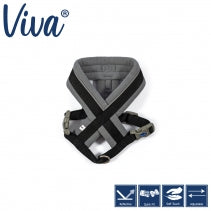 Ancol Viva Padded Harness Black