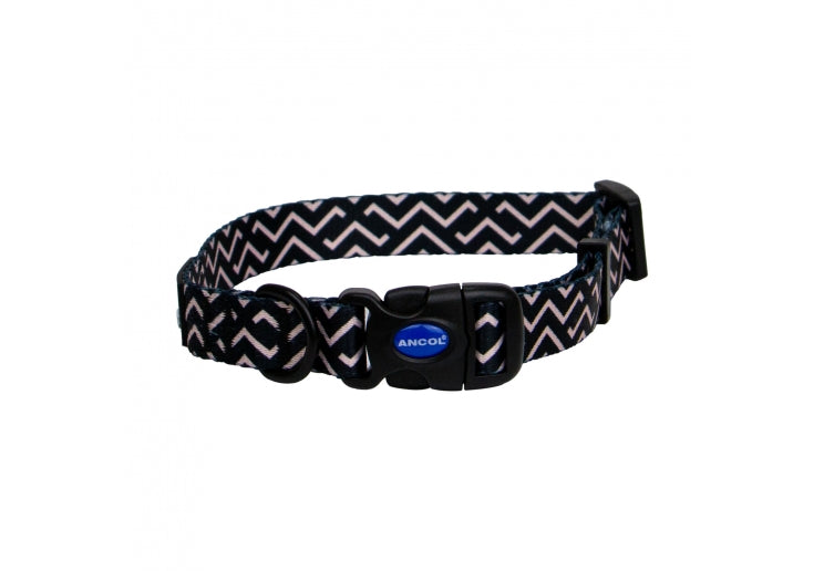 Ancol The Soho Pet Collection Quick Fit Zig Zag Collar