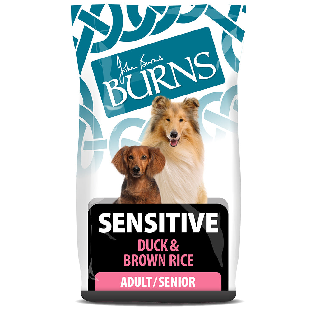 Burns Sensitive Duck Adult Dog Food 12kg