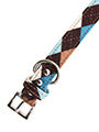 Urban Pup Brown & Blue Argyle Collar Small 8" - 11"