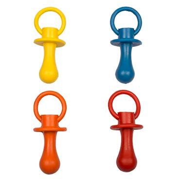 Dogtoy Rubber Pacifier Mix 12cm mixed colors