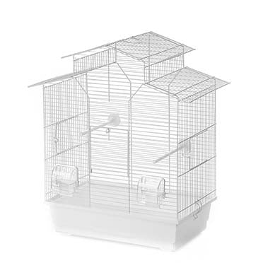 Cage iza 2 White/white 51x30x60,5cm
