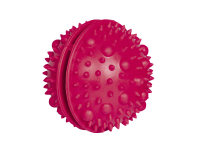 Nobby Rubber Snackball With Spikes 7.5cm Red