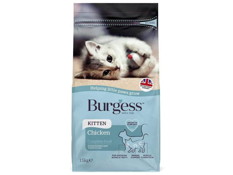 Burgess Kitten Chicken 1.5kg