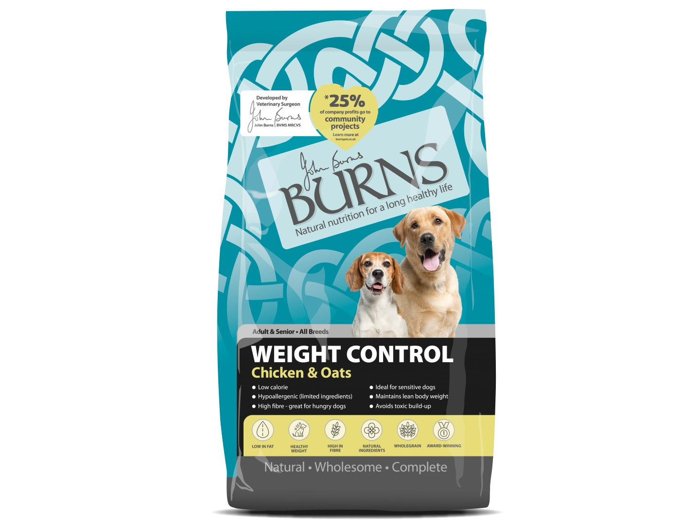 Burns Dog Weight Control 2Kg - Wag n Tails Pet Shop
