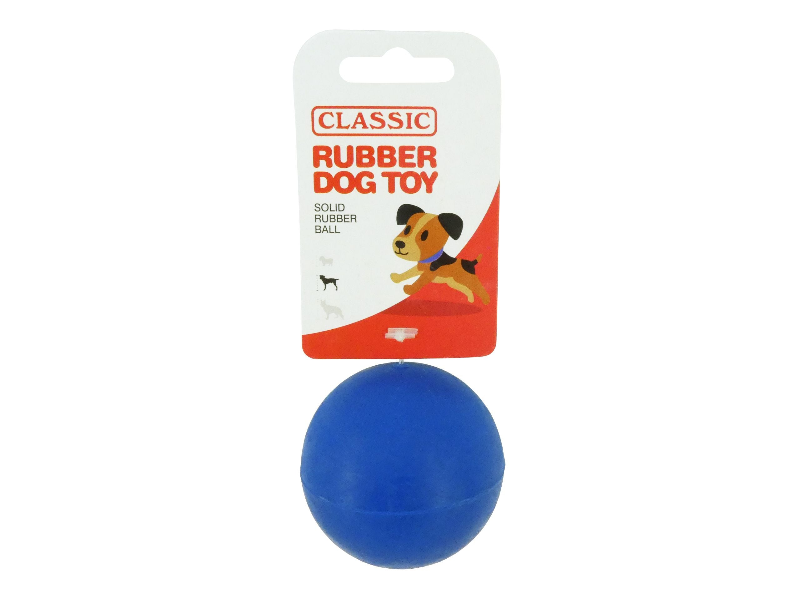 Solid Rubber Ball 6Cm - 2.5" - Wag n Tails Pet Shop