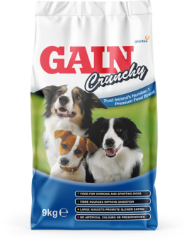 Gain Crunchy Dog Food 15kg