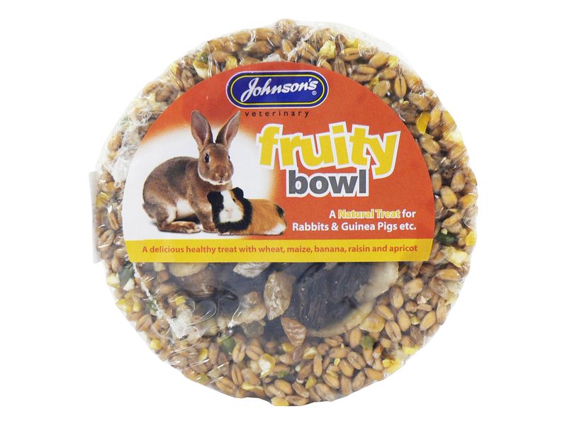 Rabbit & Guinea Pig Fruity Bowl 180g