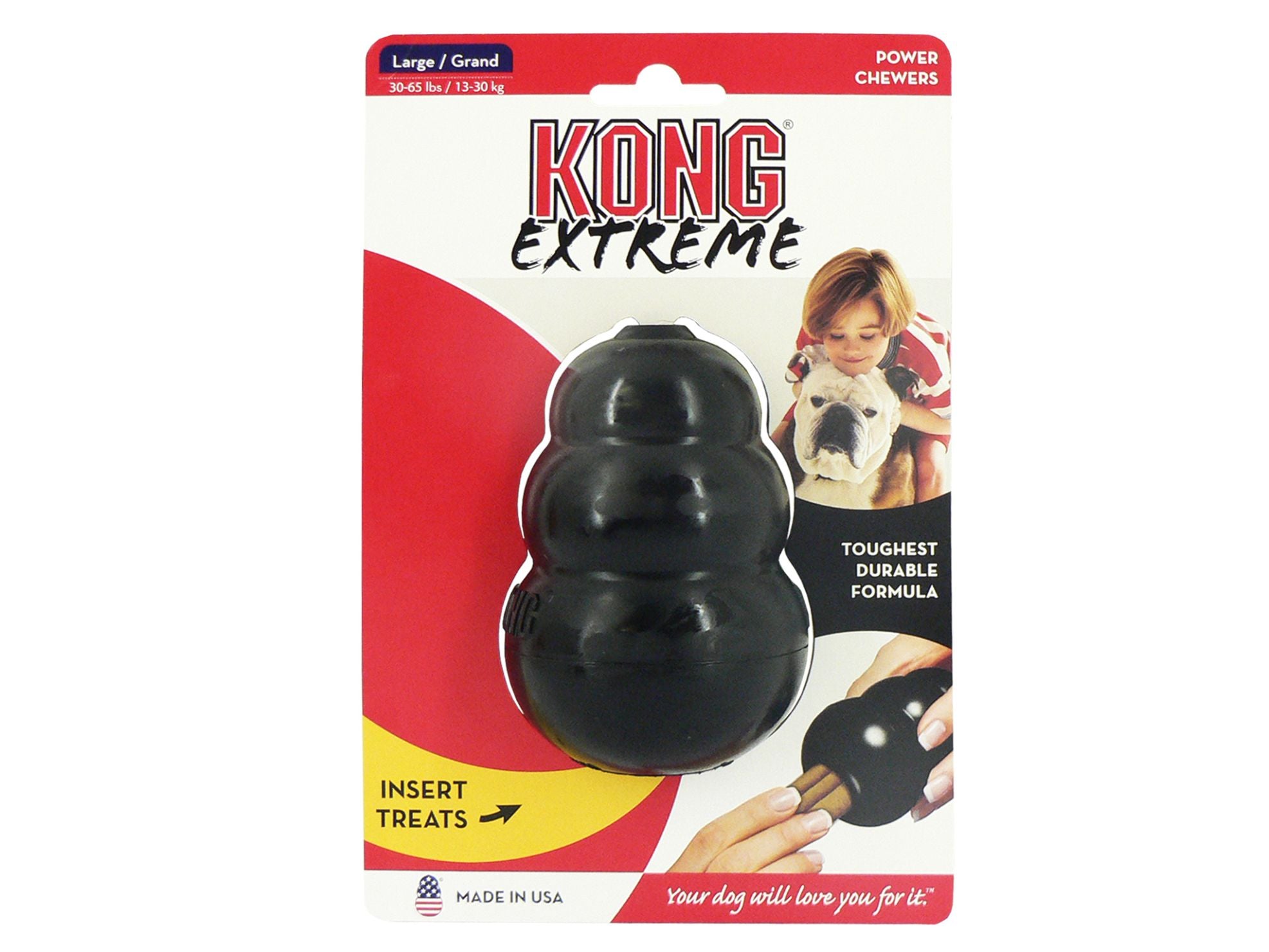 Kong Extreme Toy Black Large - Wag n Tails Pet Shop