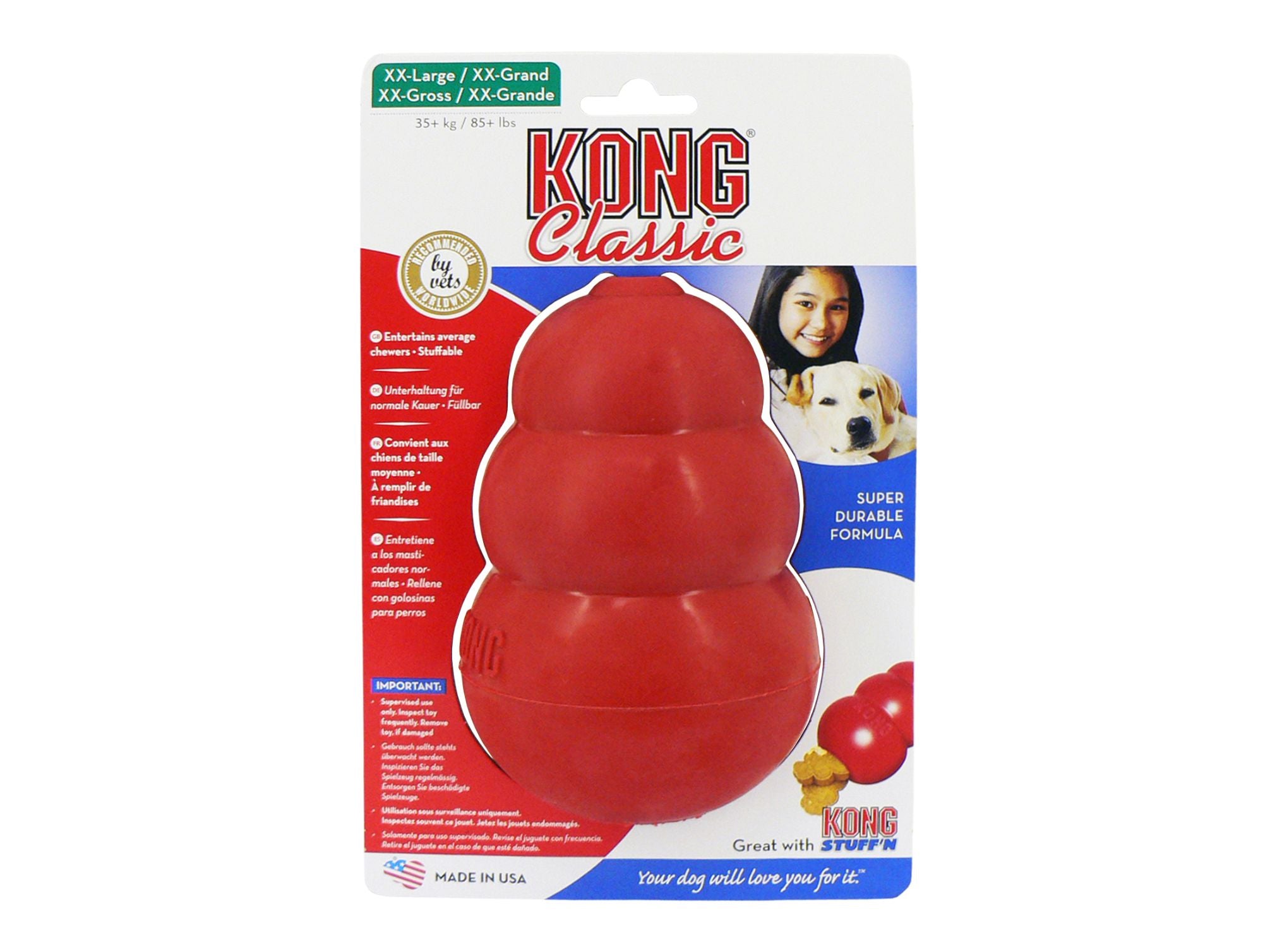 Kong Classic Toy Red  - Xxlarge - Wag n Tails Pet Shop