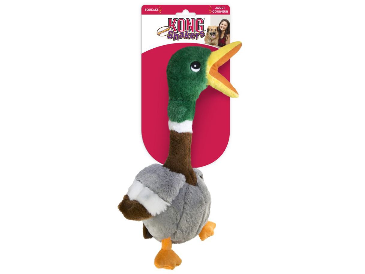 Kong Shakers Honker Duck Large Dog Toy - Wag n Tails Pet Shop