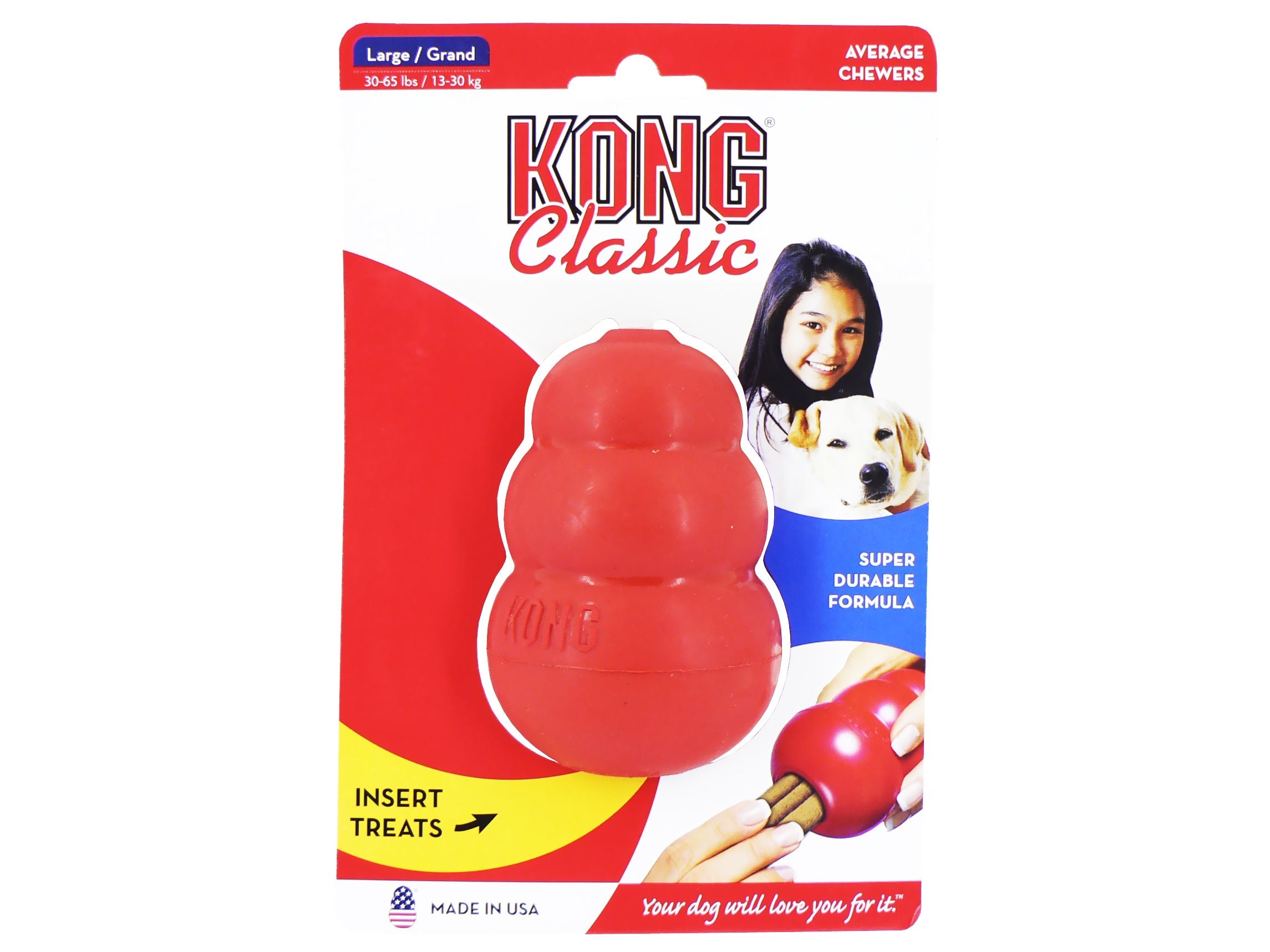 Kong Classic Toy Red - Large - Wag n Tails Pet Shop
