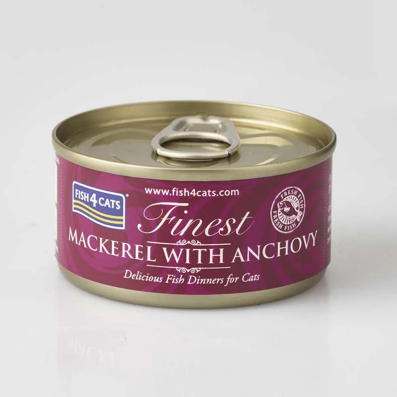 Mackerel + Anchovy 70g Cat Food Tin 10pk