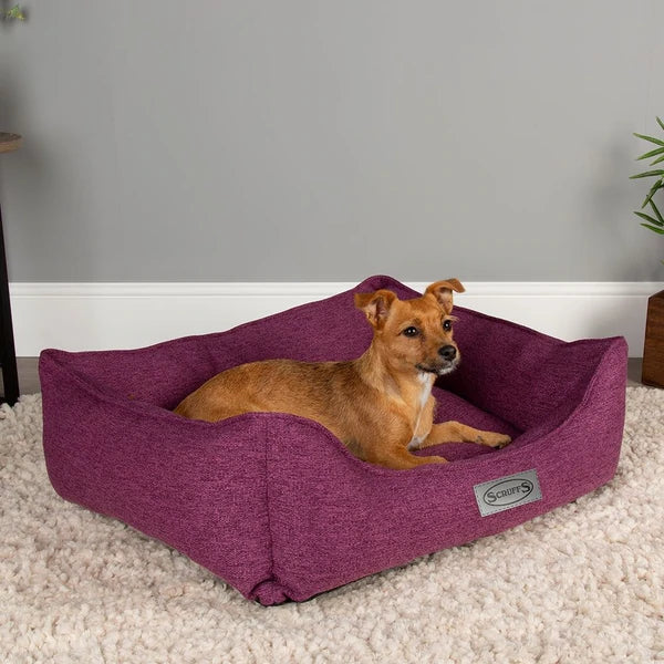 Scruffs Manhatton Dog Bed Large Purple