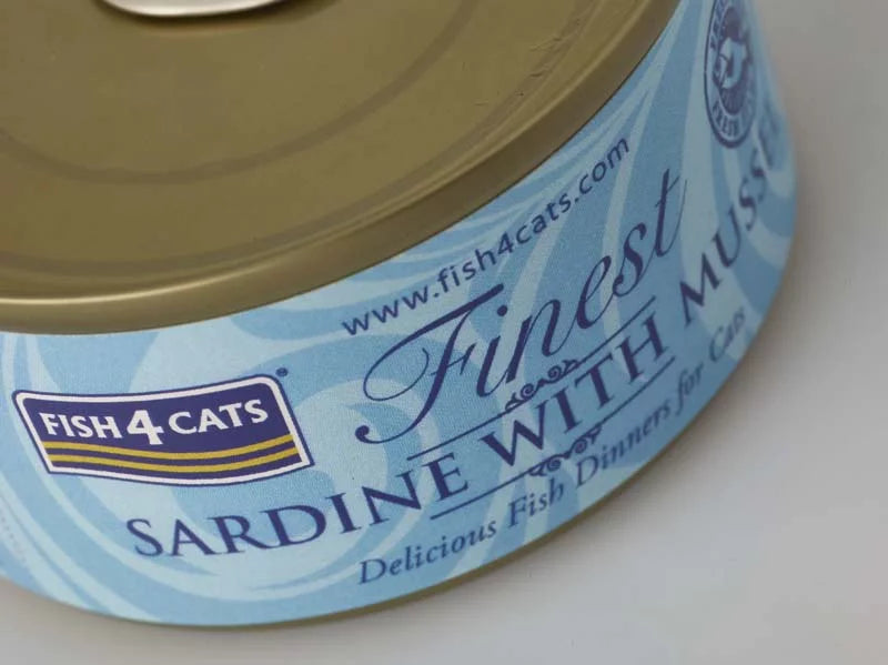 Sardine + Mussel 70g Cat Food Tin