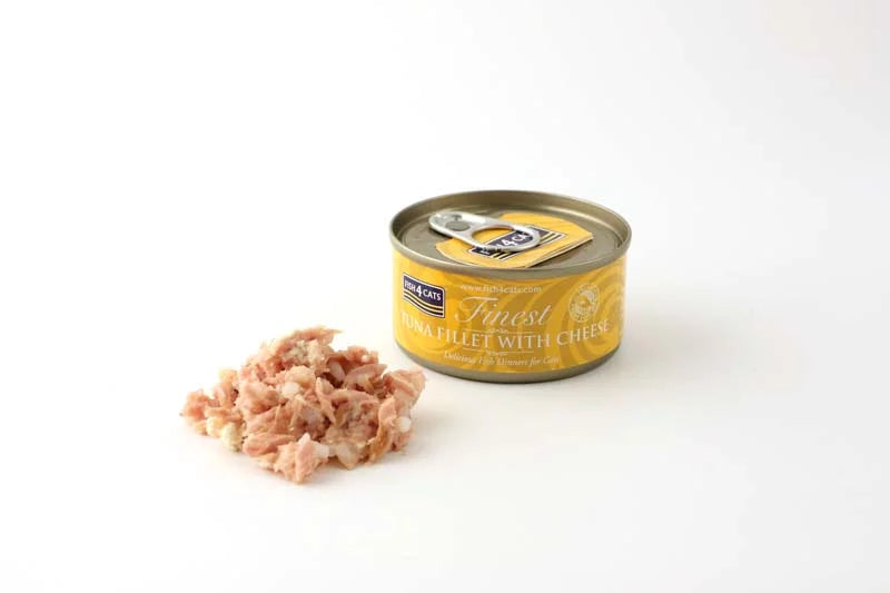 Tuna + Cheese 70g Cat Food Tin