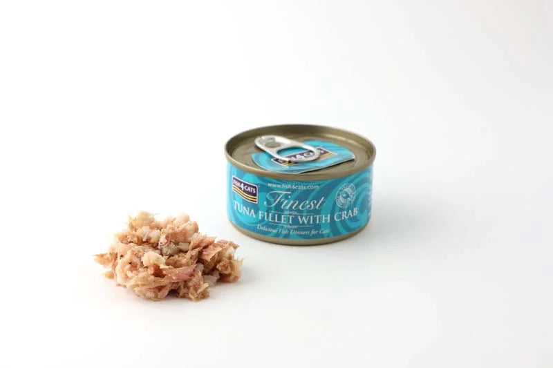 Tuna + Crab 70g Cat Food Tin