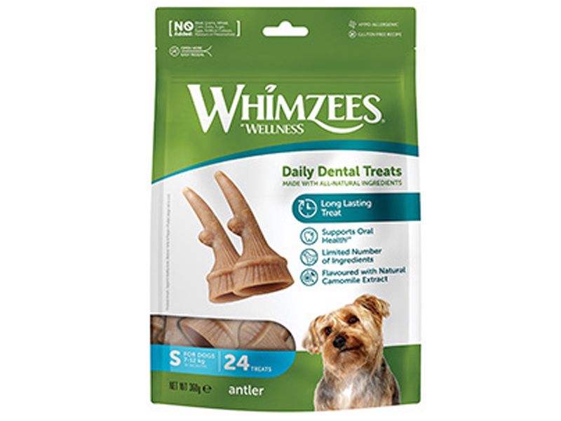 WHIMZEES ANTLER SMALL 24PK