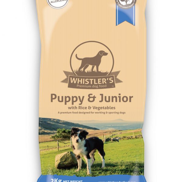 Whistlers Puppy & Junior Dog Food2kg