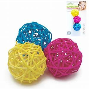 PAWISE LW Nibblers Willow Chews Balls Without Bell