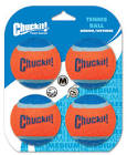 Chuckit Tennis Ball 4 Pack Medium 6.5cm