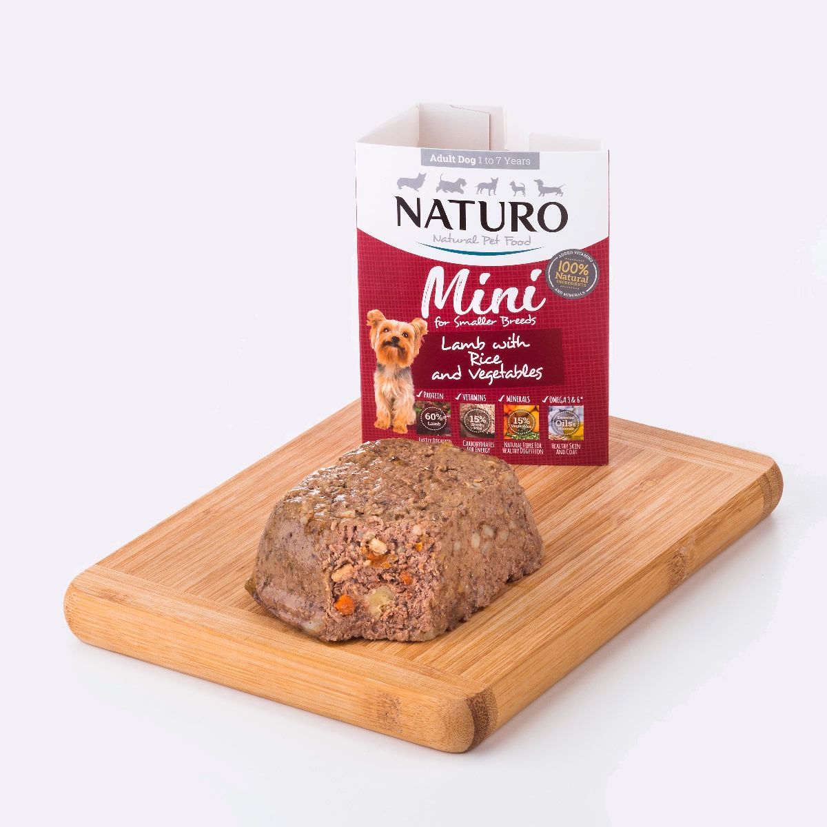 Naturo Adult Wet Lamb & Rice 150g