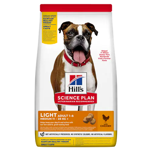 Hill's Adult Dog Medium Breed Light Chicken 2.5kg